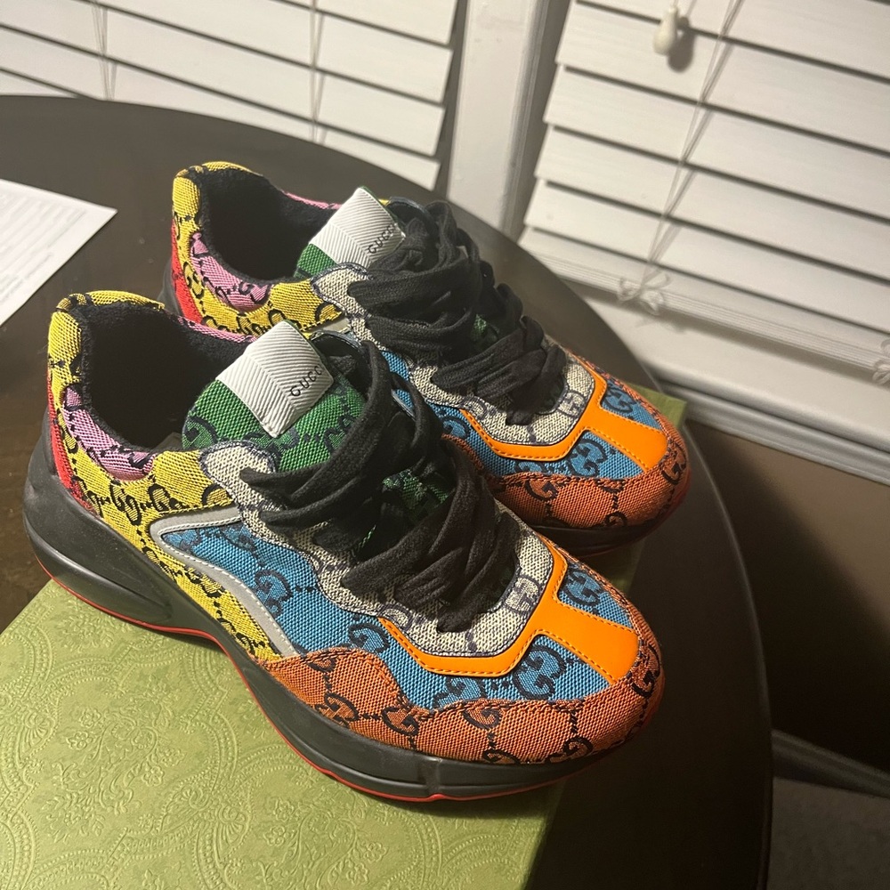 Gucci Kids Sneakers with Vibrant Colors